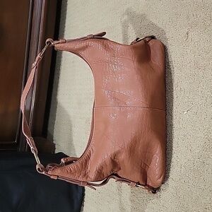 Small The Sak Brown Leather Shoulder Bag